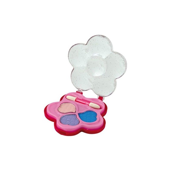 Schmink-Set Blume mit Lidschatten und Pinsel