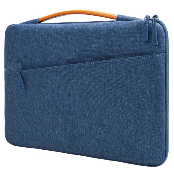 Laptophülle Für Macbook Air/pro, Macbook Pro 2021 M1, Wasserdichte Laptophülle Laptophülle Mit Griff Damen Blau ONE SIZE