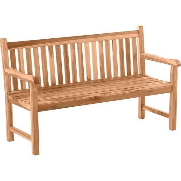 Mobilia - Gartensitzbank, 150 cm, Teak - natur