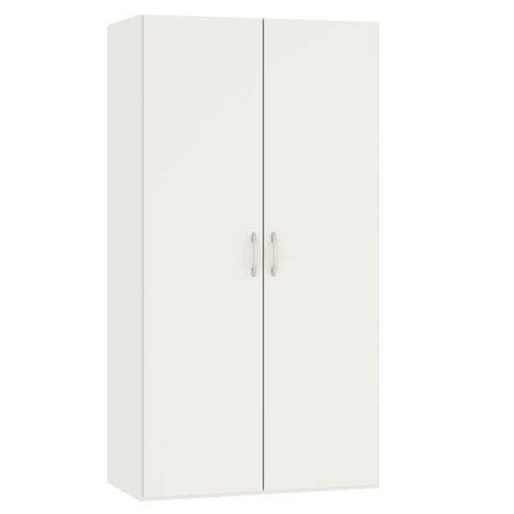Drehtürenschrank Cremeweiss 101.9 x 195 Drehtürenschrank Cremeweiss 101.9 x 195