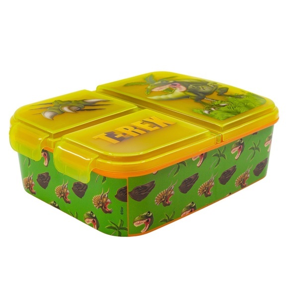 Dinosaurier T-Rex - Lunchbox mit Fächern Dinosaurier T-Rex - Lunchbox mit Fächern