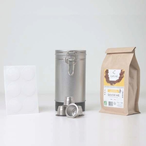 Wiederverwendbares Nespresso®-kaffeekapsel-set Unisex 3 pezzi