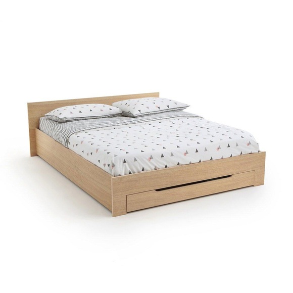 Bett CRAWLEY mit Lattenrost + Schublade Bett CRAWLEY mit Lattenrost + Schublade