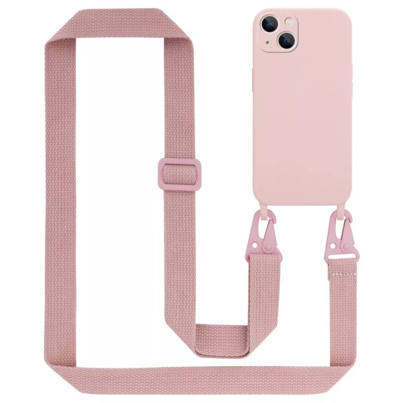 Handy Kette für iPhone 14 Silikon Schutzhülle