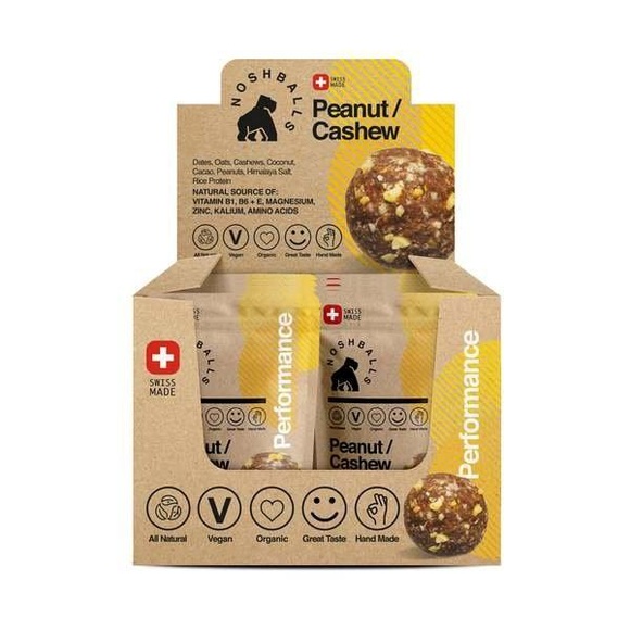 Vegane Bio Protein Rawballs Box Performance À 20 Packs (inhalt 2x20gramm) Unisex 20Stück