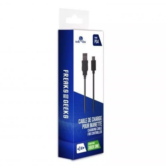 Accessory - MicroUSB-Kabel PS4/XBox 1 - Schwarz