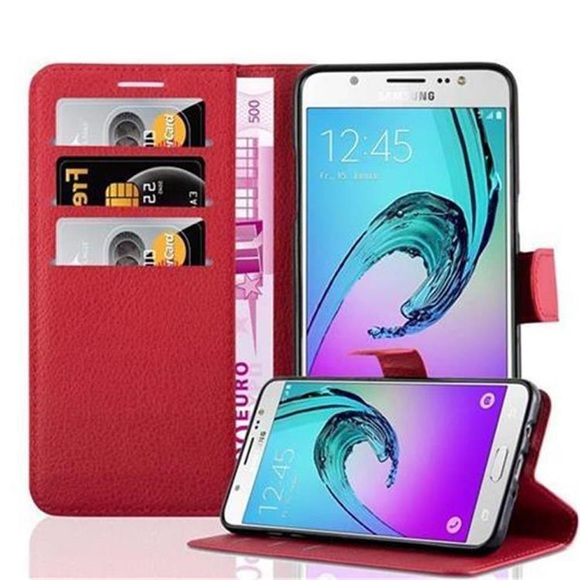 Hülle für Samsung Galaxy J7 2016 Standfunktion, Kartenfach