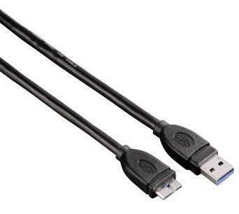 0.75m USB 3.0 A/USB 3.0 Micro B m/m USB Kabel 0,75 m USB 3.2 Gen 1 (3.1 Gen 1) USB A Micro-USB B Schwarz