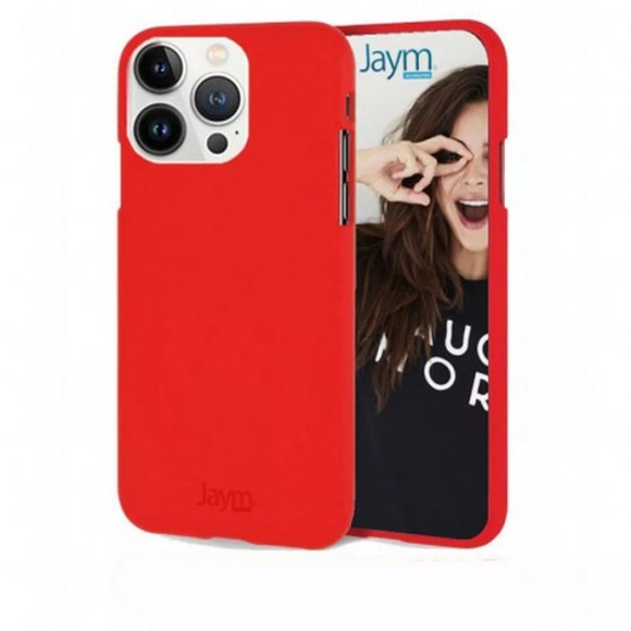 Avizar - Hülle iPhone 15 Pro Premium Soft Feeling, Rot