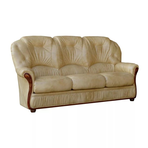 Ledersofa 3Sitzer Büffelleder DAPHNE Ledersofa 3Sitzer Büffelleder DAPHNE