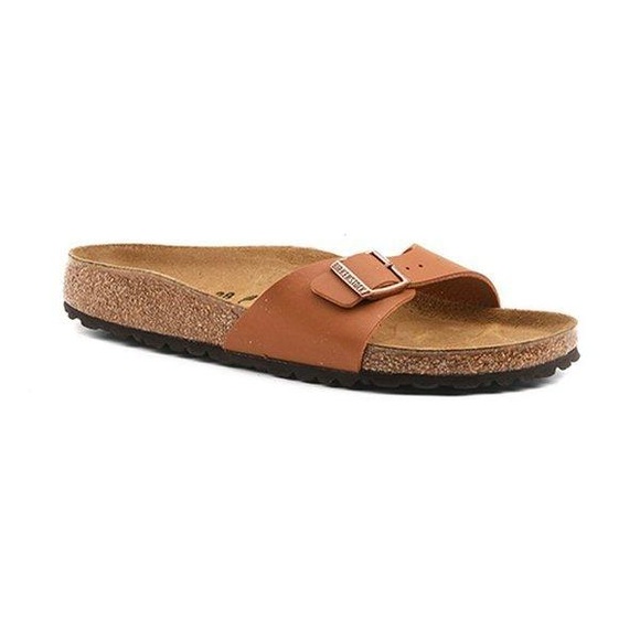 Birkenstock Pantolette »MADRID«, in schmaler Schuhweite, mit ergonomisch geformtem Fussbett