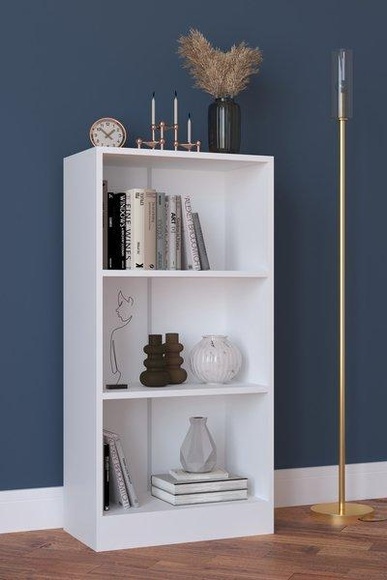 Holz Aufbewahrung Stand Regal Bücherregal Deko Bücher Standregal Dilos M 3-fach Holz Aufbewahrung Stand Regal Bücherregal Deko Bücher Standregal Dilos M 3-fach