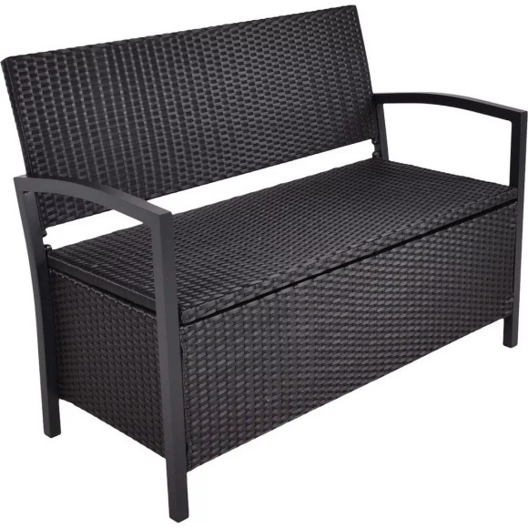 Gartenbank Ferrara 117 Unisex Schwarz ONE SIZE