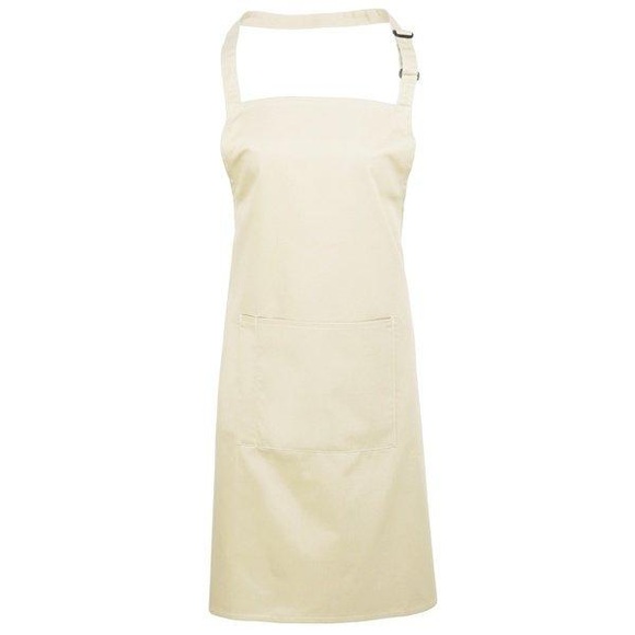Schürze Mit Tasche Bunt (2 Stückpackung) Unisex Beige ONE SIZE