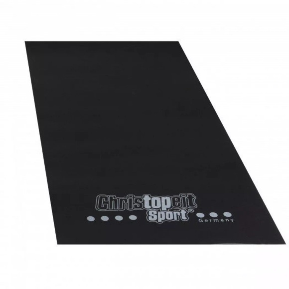 Christopeit – Bodenschutzmatte Sport Schwarz schwarz