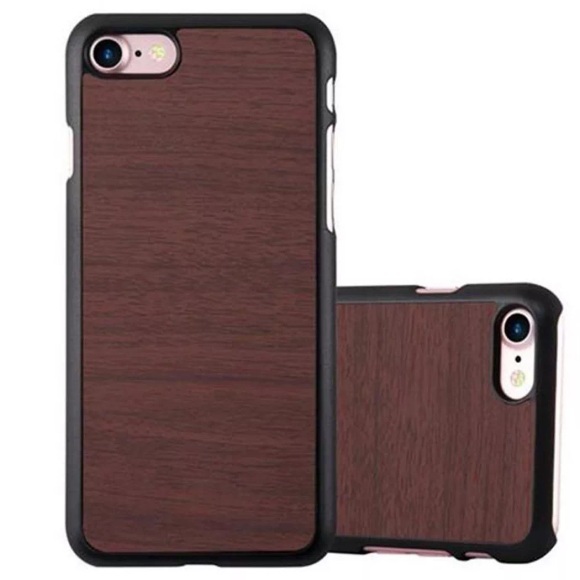 Hülle für Apple iPhone 7 7S 8 SE 2020 TPU Silikon Holz