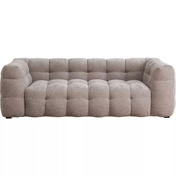 Sofa Salamanca 3-Sitzer grau