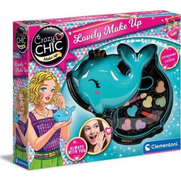 Clementoni - Crazy Chic Lovely Make Up Delfin, mehrsprachige Version
