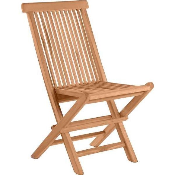 Mobilia - Garten2er-Set Stühle, Teak - natur