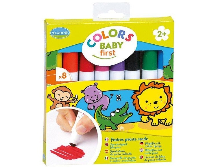 8 Filzstifte Baby