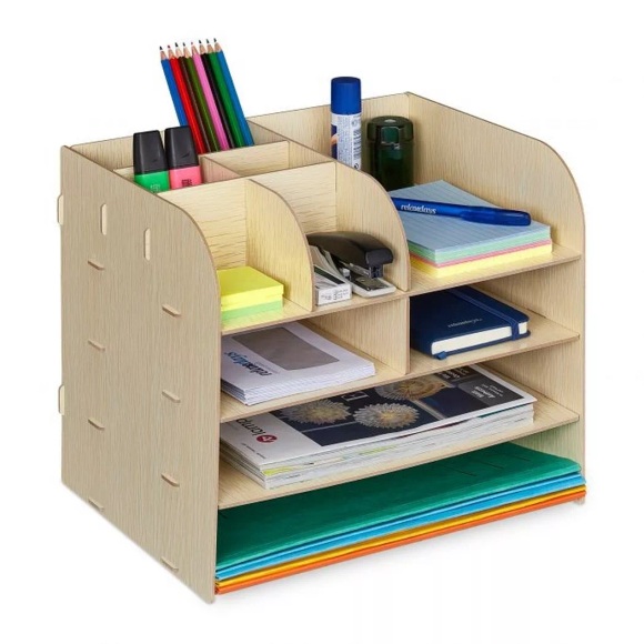 B2X - Schreibtisch-Organizer mit Ablagefach, 28X35CM