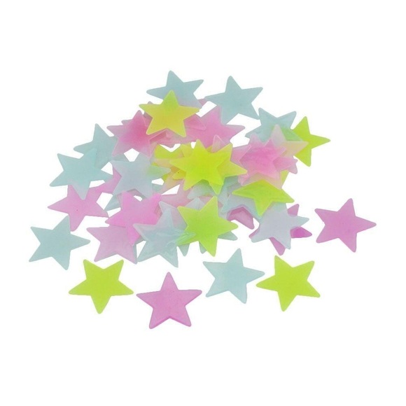 50x Leuchtsterne für die Decke 50x Leuchtsterne für die Decke