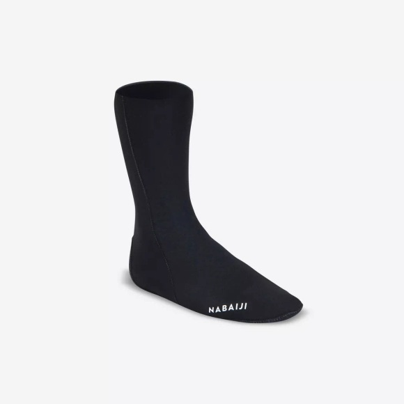 Neoprensocken Schwimmen Herren Schwarz 43