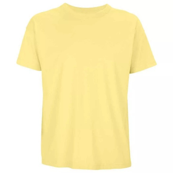 Tshirt Herren Gelb Pastel XL