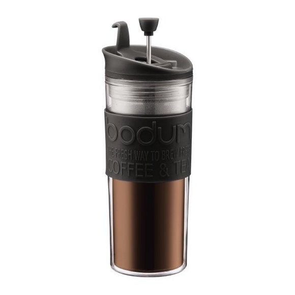 Kaffeebereiter TRAVEL PRESS 0.45 L Schwarz Kaffeebereiter TRAVEL PRESS 0.45 L Schwarz