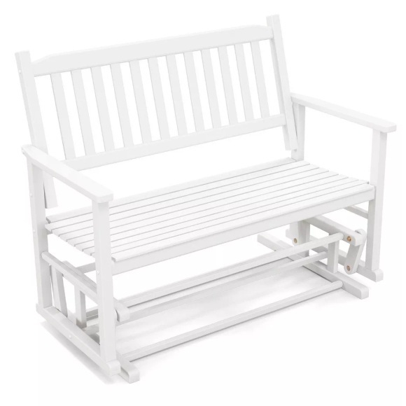 B2X - Gartenbank, One Size, Weiss