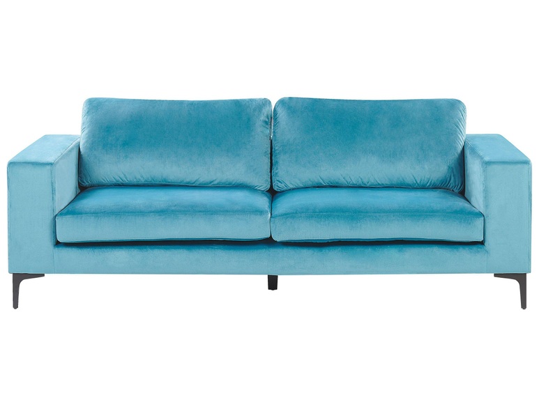3 Sitzer Sofa aus Samtstoff Retro VADSTENA 3 Sitzer Sofa aus Samtstoff Retro VADSTENA