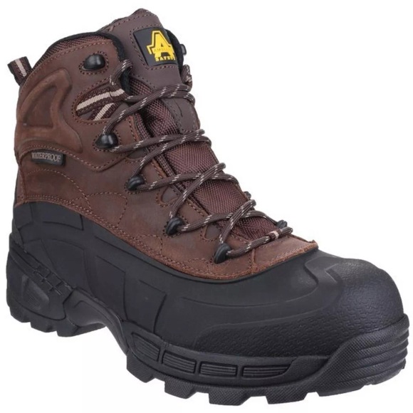 Orca Sicherheitsstiefel Unisex Braun 40