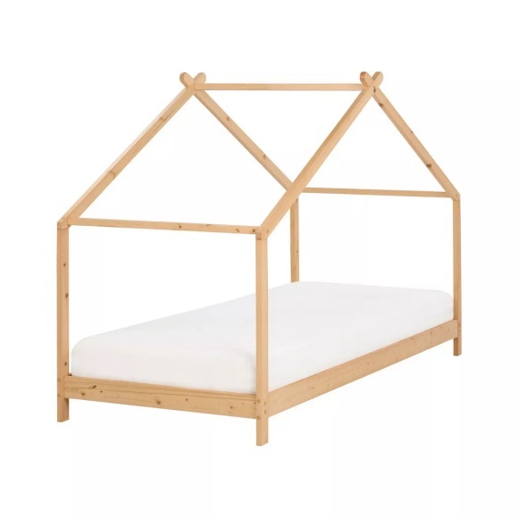 Bett mit Lattenrost aus Kiefernholz Modern ORLU Bett mit Lattenrost aus Kiefernholz Modern ORLU