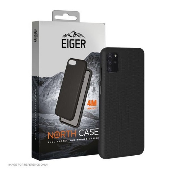 Eiger - Samsung Galaxy A22 5G North Case Premium Hybrid Schutzhülle (EGCA00288) - Schwarz