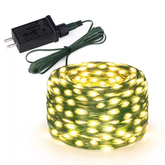 Cover-Discount - 30m Lichterkette Mit 300 LEDs, 30M, Weiss