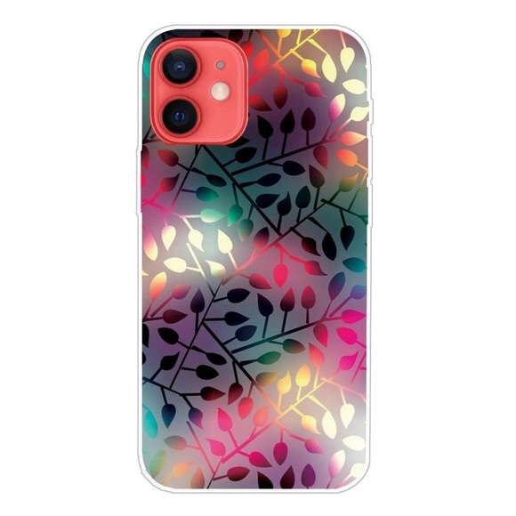 iPhone 13 - Softes Silikon Gummi Case Blätter