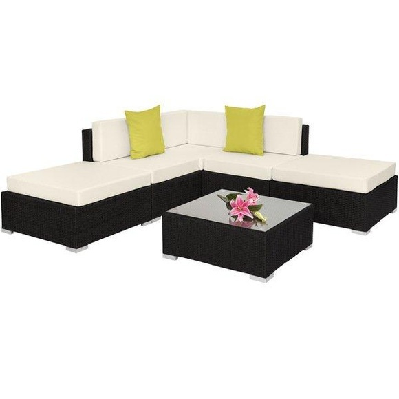 Rattan Lounge mit Aluminiumgestell Paris Rattan Lounge mit Aluminiumgestell Paris