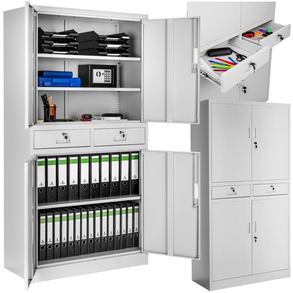 Aktenschrank mit 2 Schubfächern Aktenschrank mit 2 Schubfächern