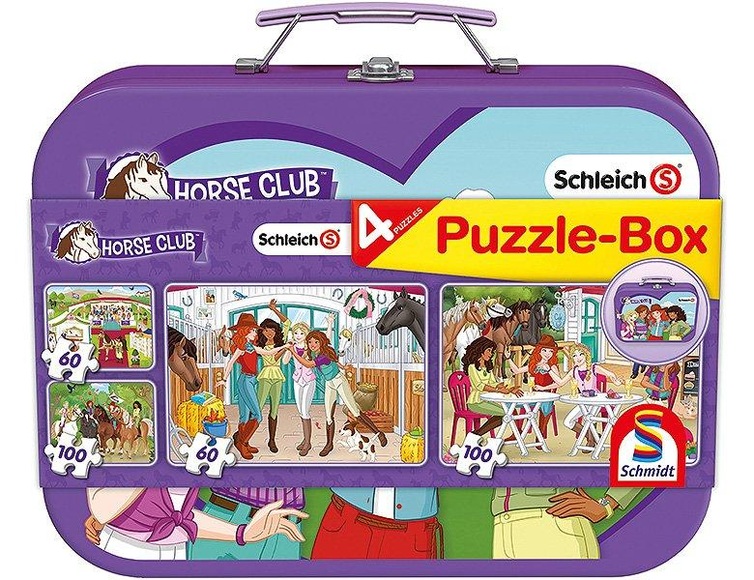 Schleich, Horse Club, Puzzle-Box (Kinderpuzzle)