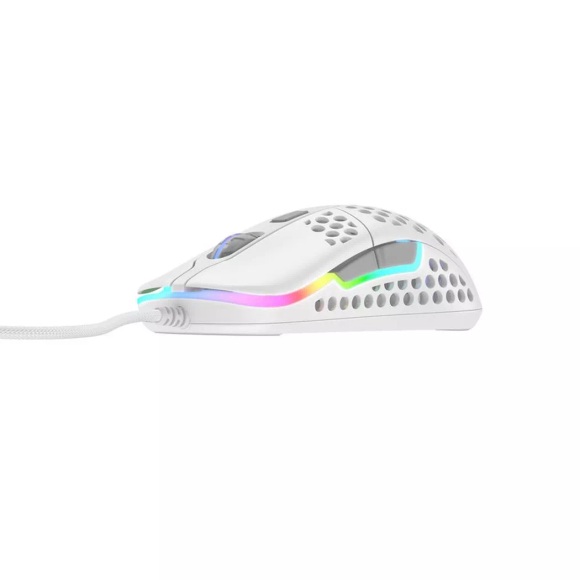XTRFY M42 RGB - Gaming Maus (Weiss/Grau)