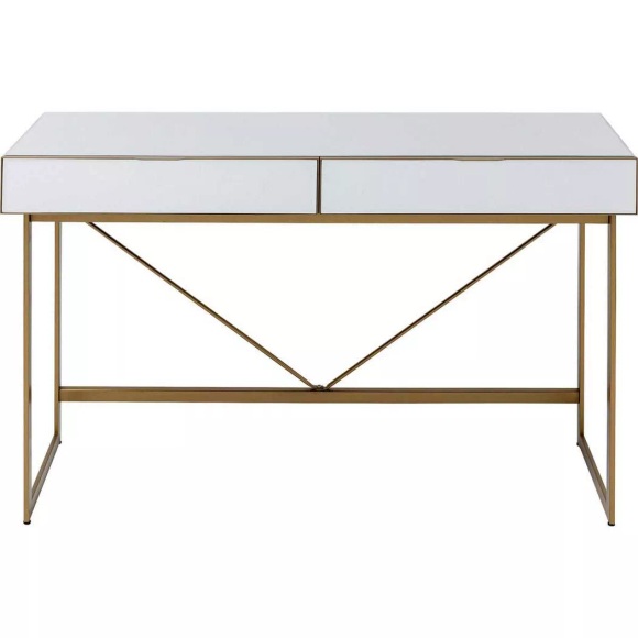 Schreibtisch Soran gold 120x50
