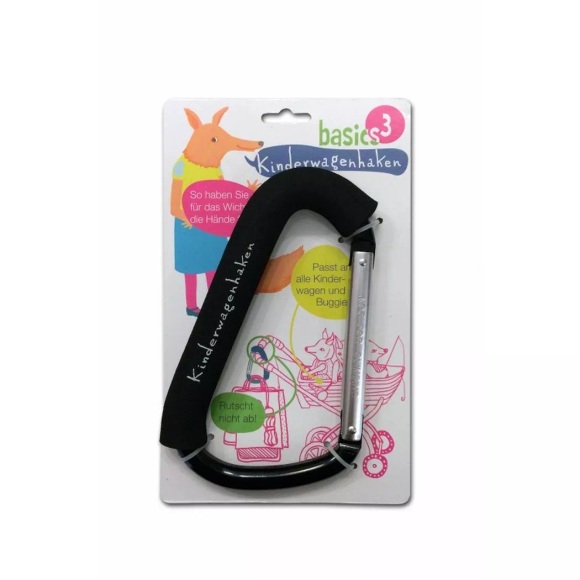 Milkii - Kinderwagenhaken (Mommy Hook) - Karabiner