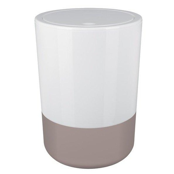 Spirella - Abfalleimer Moji - Weiss und Taupe