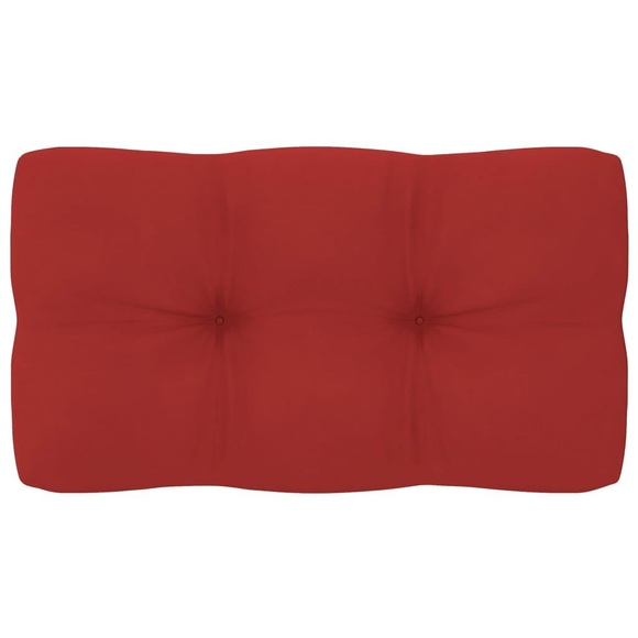 vidaXL Palettensofa-Kissen Rot 70x40x12 cm