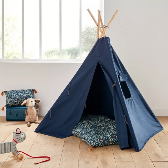 La Redoute Intérieurs - Kinderzelt Tipea, One Size, Blau