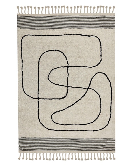 Teppich aus Baumwolle Modern DOKUZ Teppich aus Baumwolle Modern DOKUZ