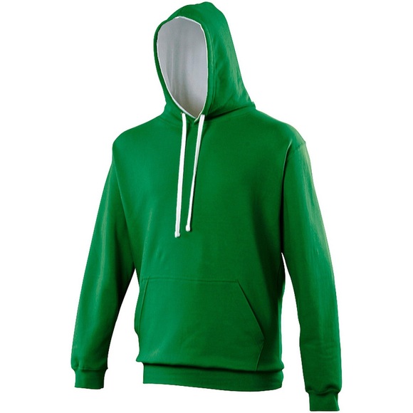 Kapuzenpullover Damen Grün L