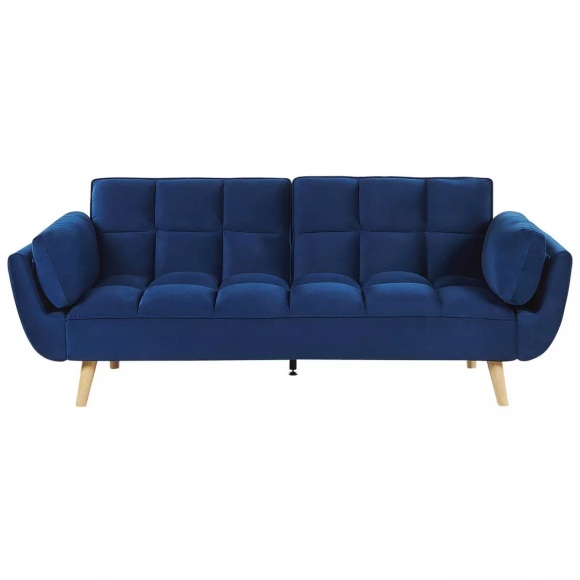 Schlafcouch aus Samtstoff Retro ASBY Schlafcouch aus Samtstoff Retro ASBY