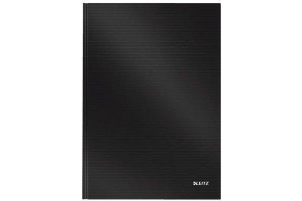 Leitz Notizbuch Solid A4 liniert, schwarz