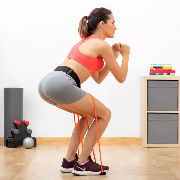 InnovaGoods - Trainingsgürtel - Schwarz und Orange